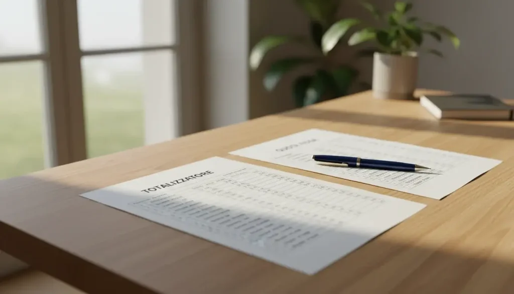 Documento con confronto tra sistema a totalizzatore e quota fissa nelle scommesse sui cavalli